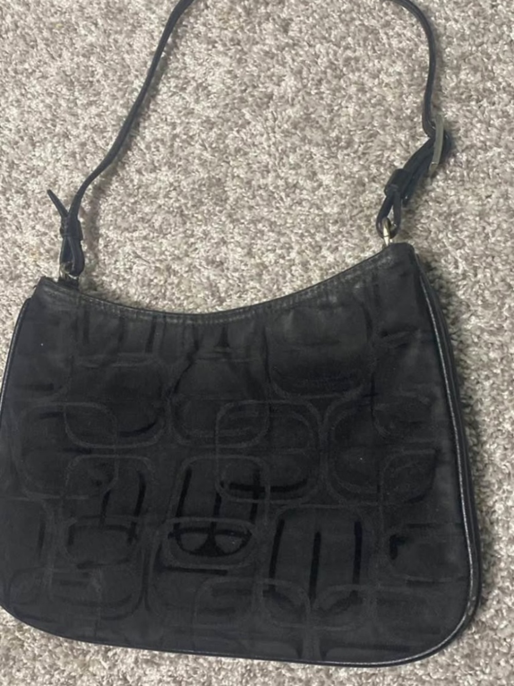 Express black purse